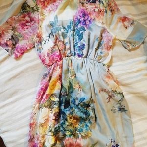 Asos Floral Maternity Dress